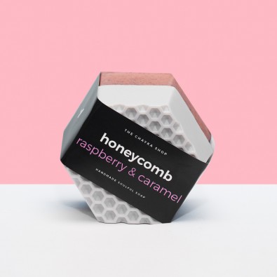Мыло-скраб Honeycomb | Аромат малины и карамели