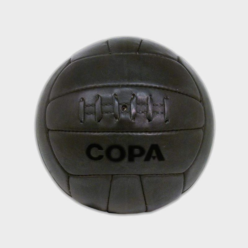 Кожаный футбольный мяч COPA Retro 1950 черный