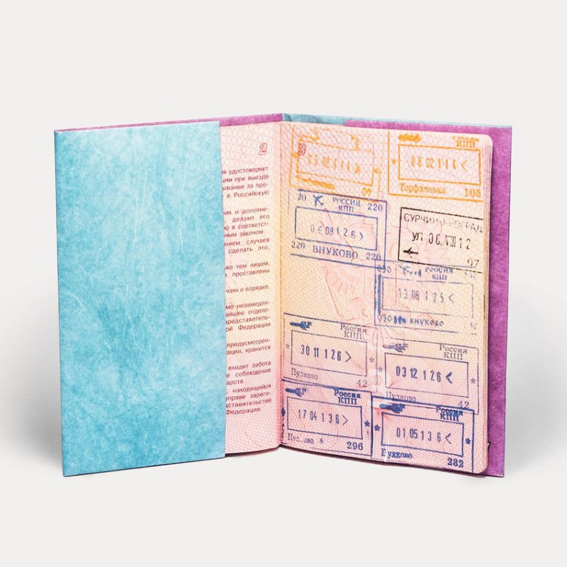 Обложка на паспорт NEW WALLET WAVE