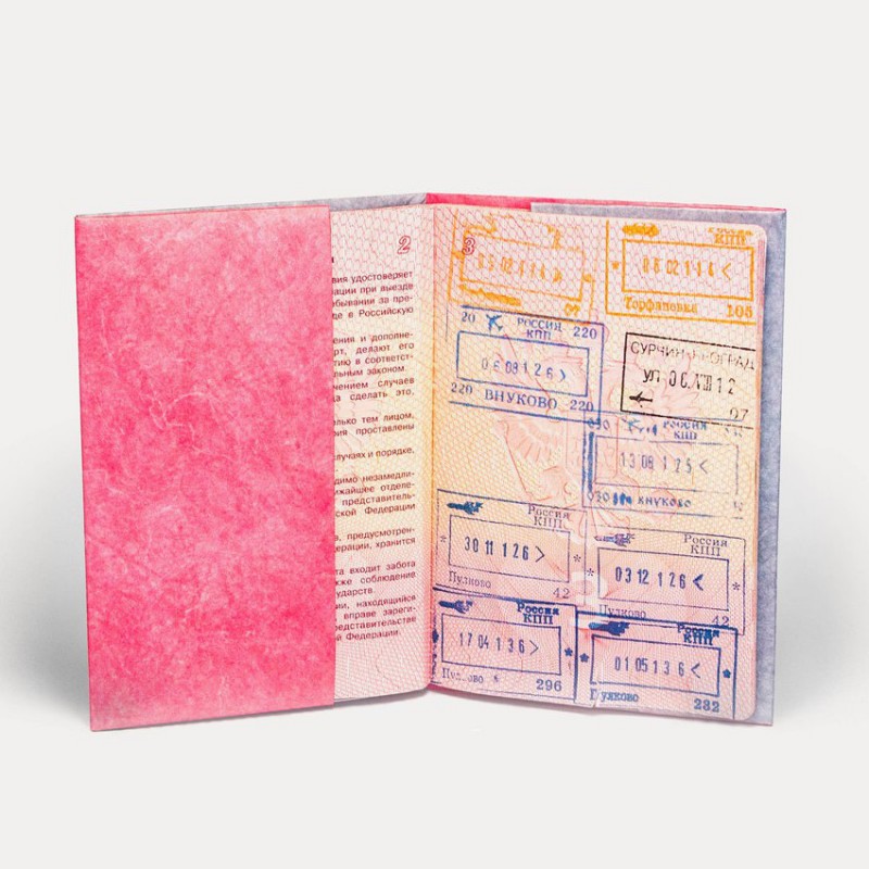 Обложка на паспорт NEW WALLET MUSIC