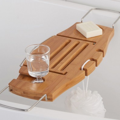 Полка / столик для ванной Aquala дерево