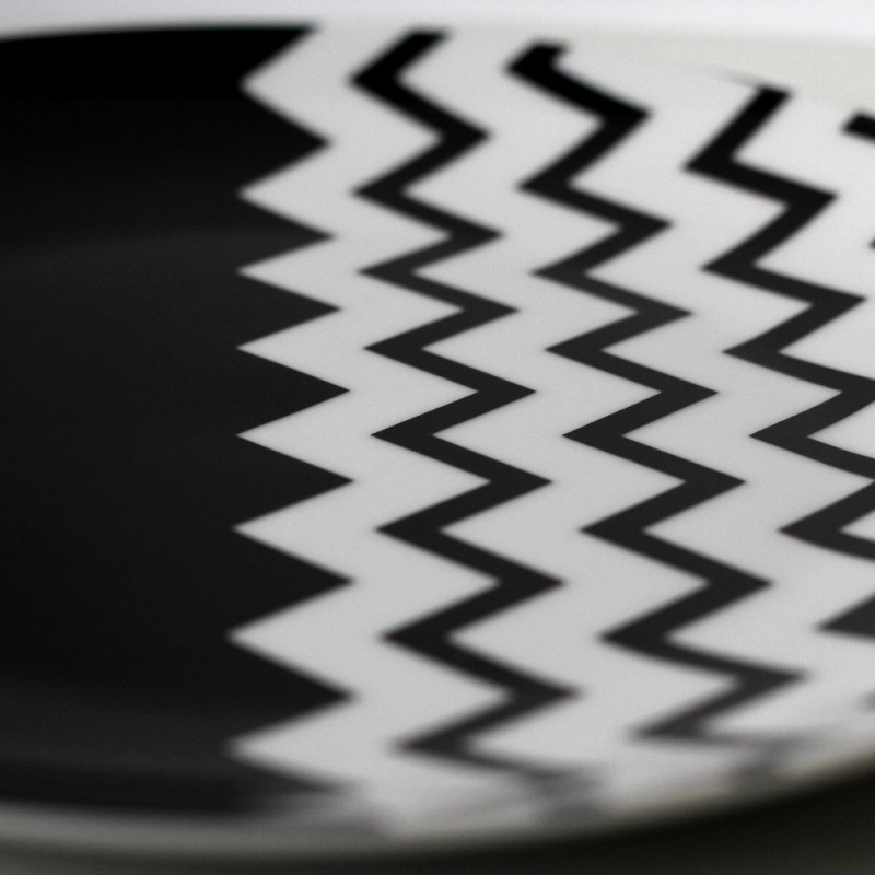 Набор керамических тарелок Waves